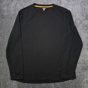 Omni-Wool Shirt Men's XL Black Long Sleeve Base Layer Thermal Top Crewneck